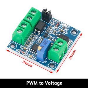 PWM - Spannung Konverter Modul 0%-100% zu 0-10V für PLC MCU Digital zu analog