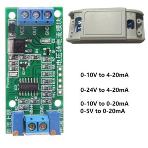 Spannung zu Strom Signal Konverter Modul 0-5V 0-10V 0-24V zu 0 -20mA / 4 -20mA