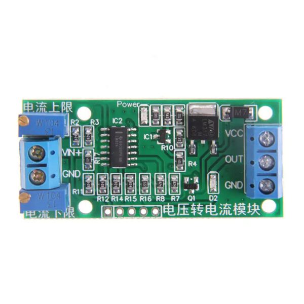 Spannung zu Strom Signal Konverter Modul 0-5V 0-10V 0-24V zu 0 -20mA / 4 -20mA - Image 4